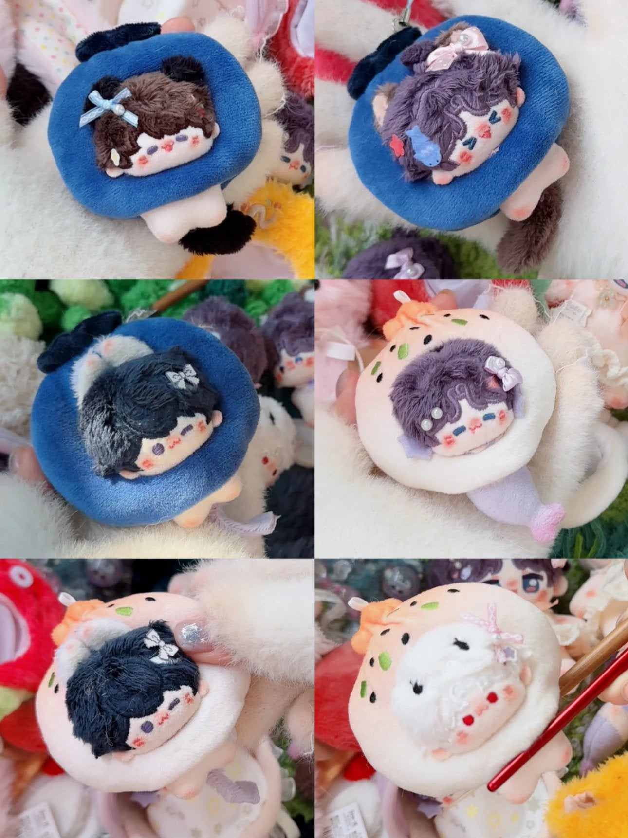 [POSTAGE] 5cm Plush Hats - Vol 3 (Food)