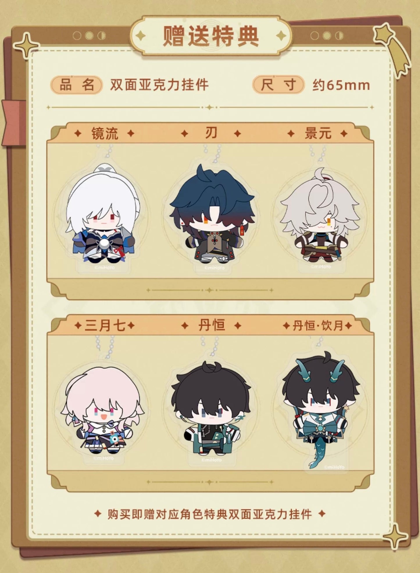 Official HSR Chibi Series - Plushies
