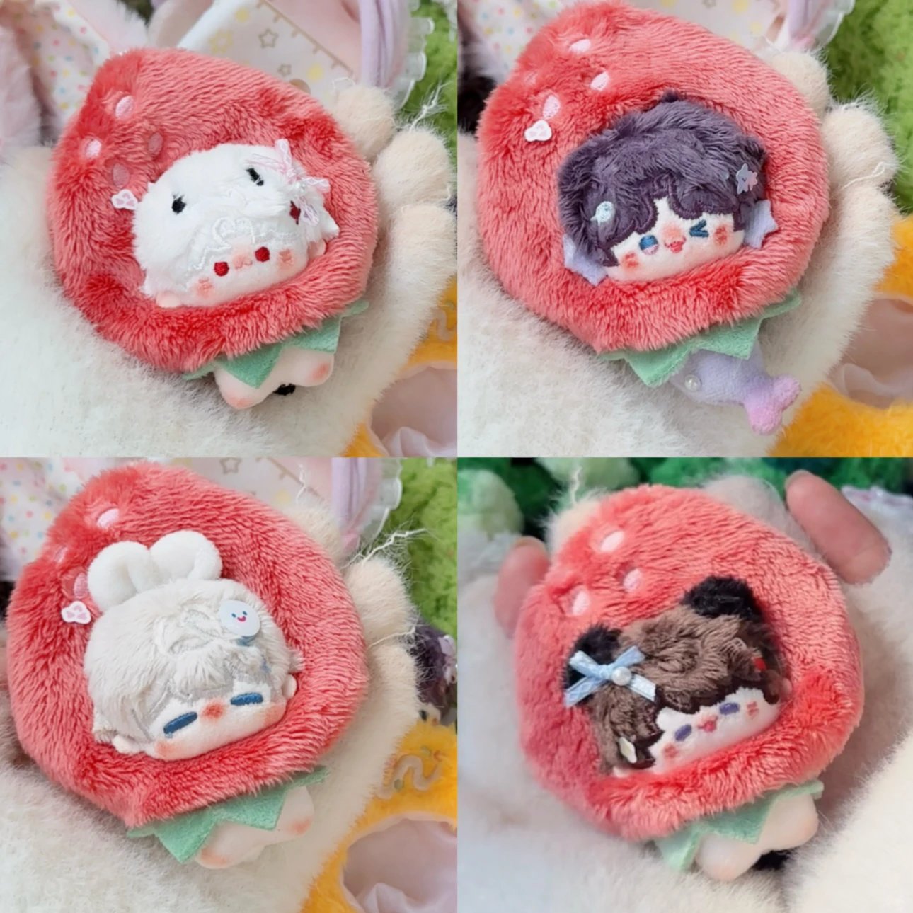 [POSTAGE] 5cm Plush Hats - Vol 3 (Food)