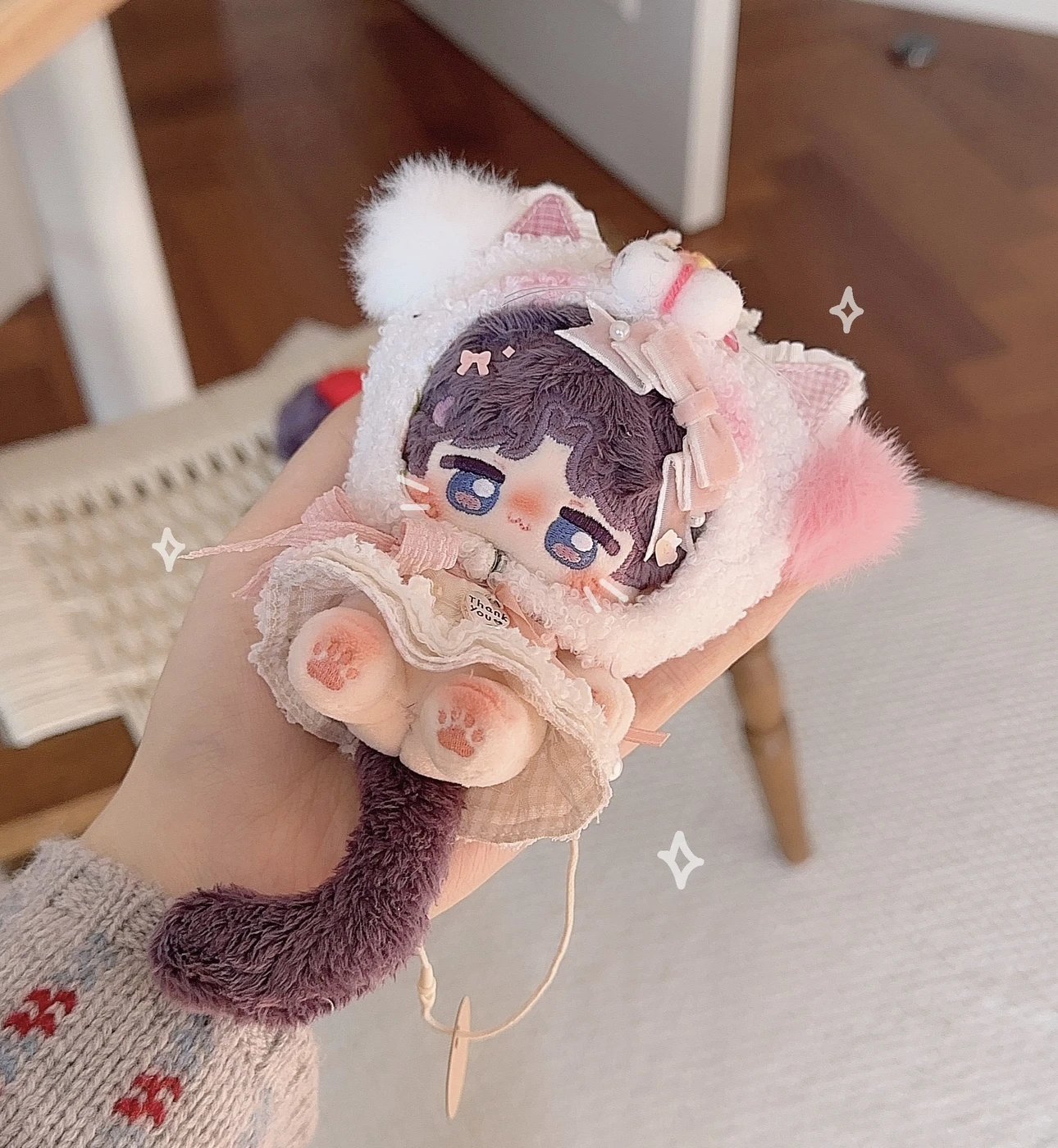[POSTAGE] Rafayel - Little Fishcat SP 10cm Plush Doll - Second Run