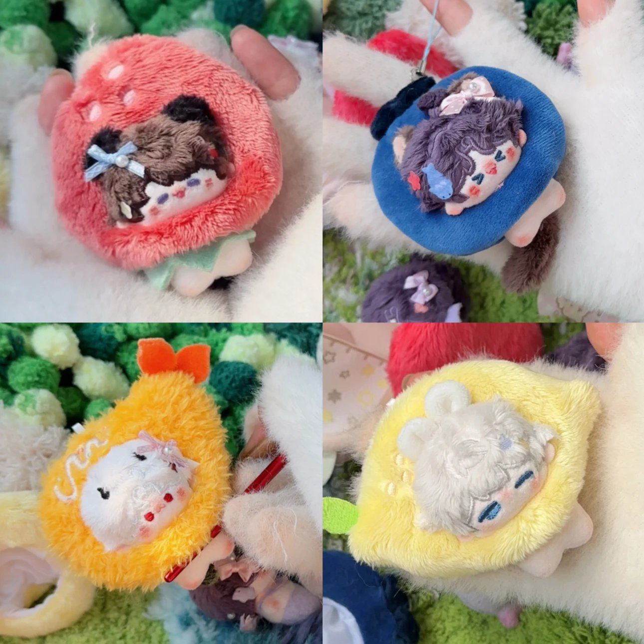 [POSTAGE] 5cm Plush Hats - Vol 3 (Food)
