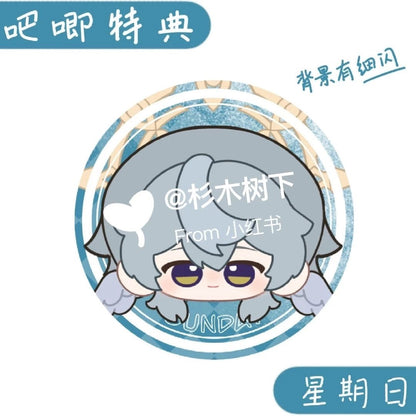 Fanmade Sunday Nui | 10cm | HSR Sunday