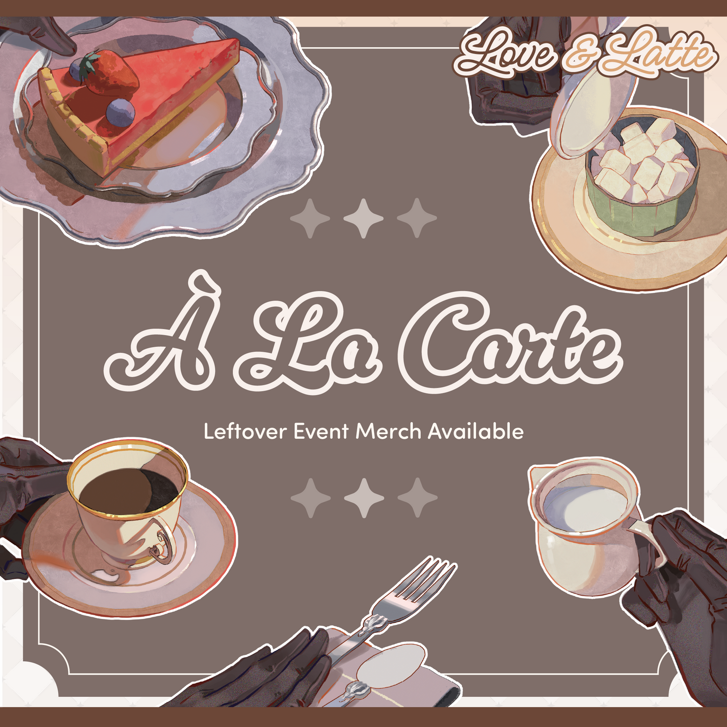 Love&Latte : À La Carte - Event Merch