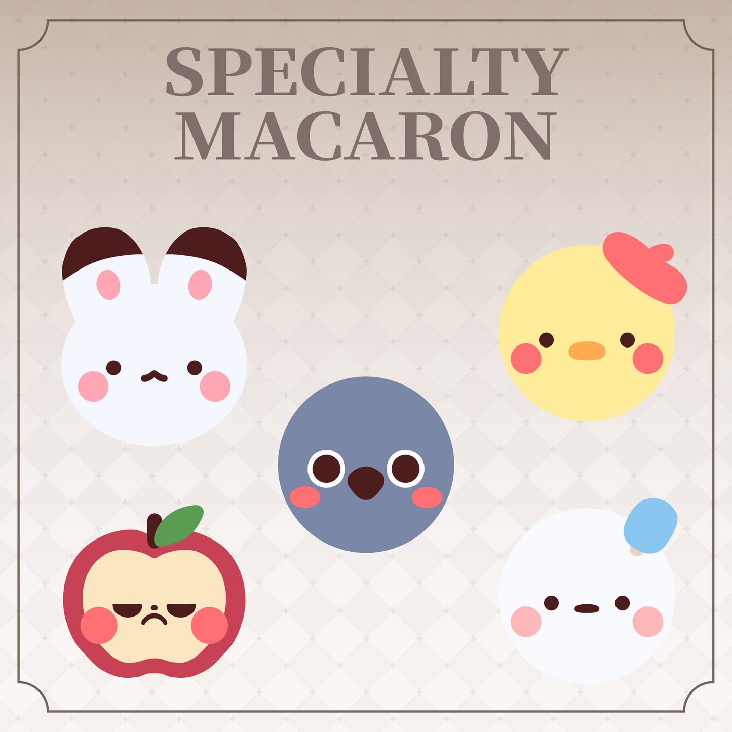 [ADD-ON] Love&Latte - Specialty Macaron